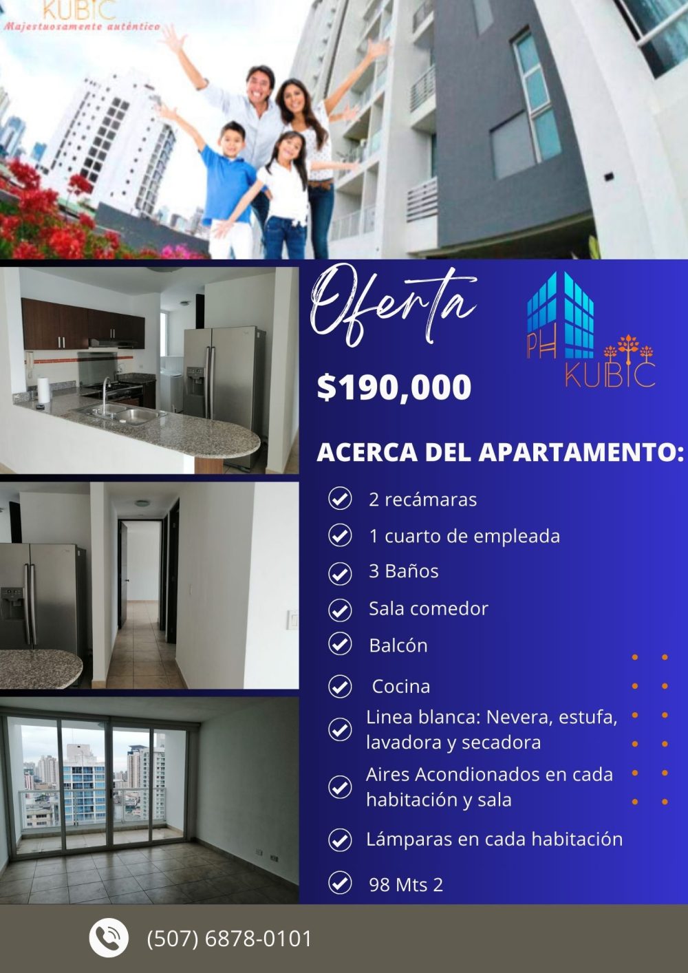 Hermoso y Conveniente Apartamento en el Cangrejo - Image 2