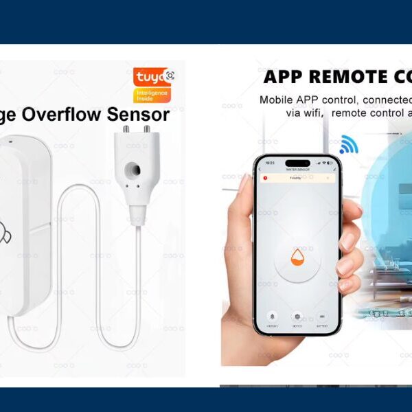 Sensor de Inundación y Fugas ZigBee